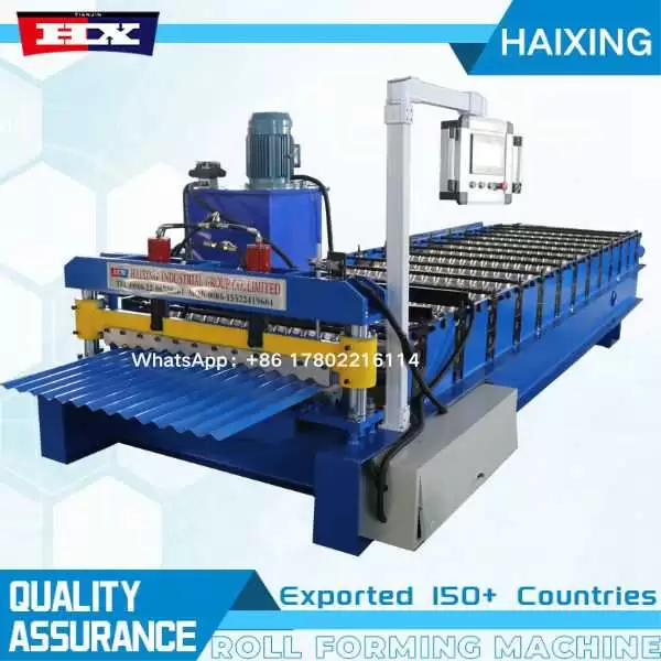 corrugated roof tile making machine