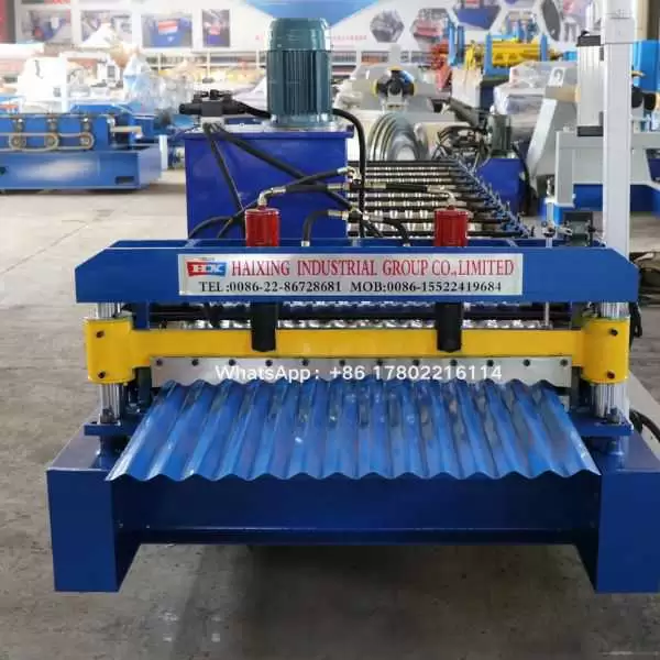 corrugated roof tile making machine