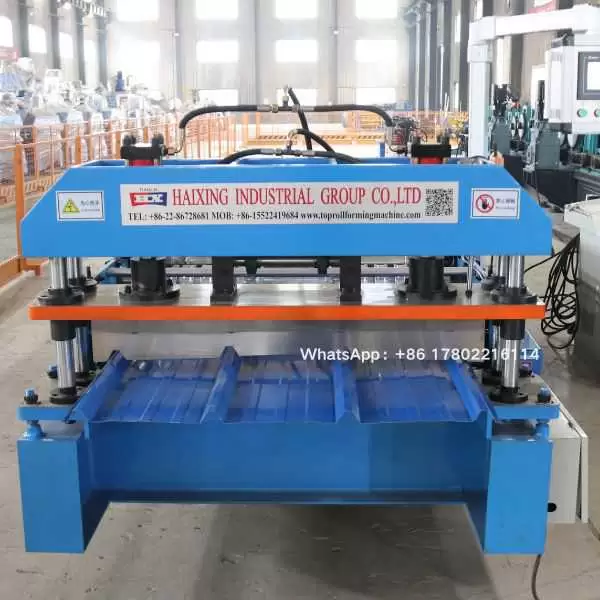 TR4 trapezoidal roof panel machine
