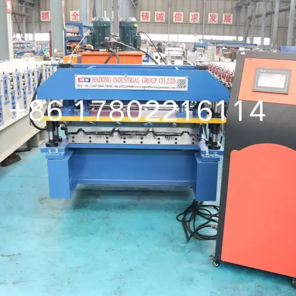 trapezoidal r panel machine