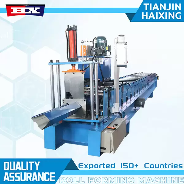 aluminium gutter machine