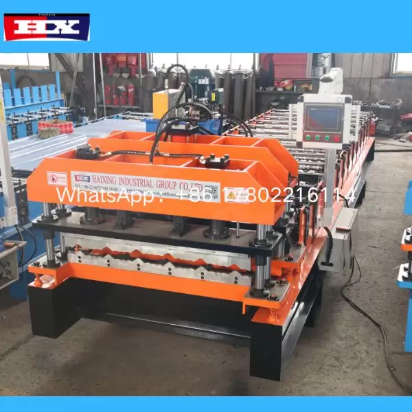 glazed tile machine with decoiler