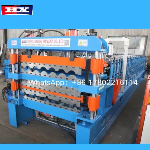 Three Deck Roof Sheet Machine