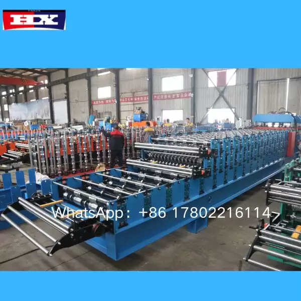 Three Layer Roof Tile Sheet Roll Forming Machine
