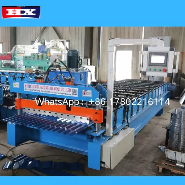 corrugated iron making machine