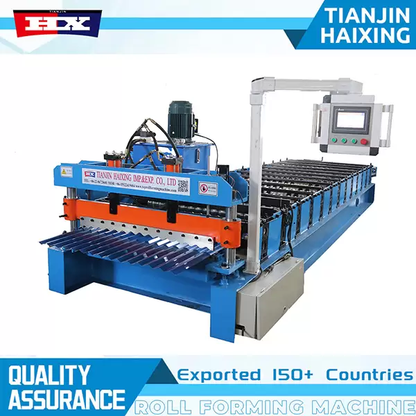 corrugated iron making machine