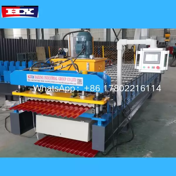 corrugated tole bending machine