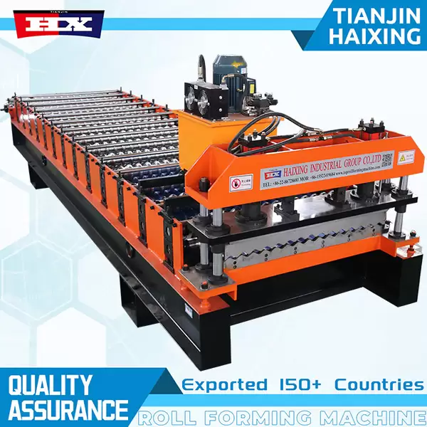 corrugated roof tin making machine
