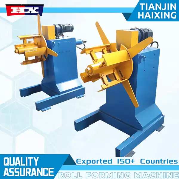 aluminum decoiler machine
