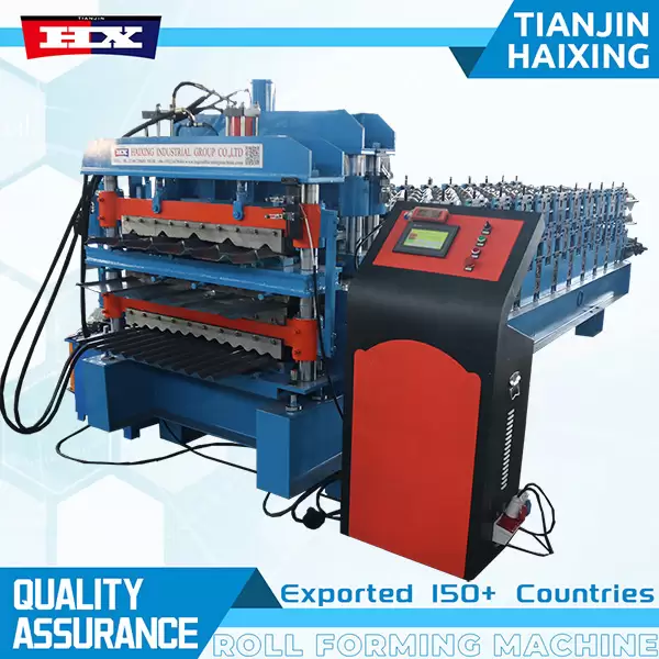 three layer roof tile making machine