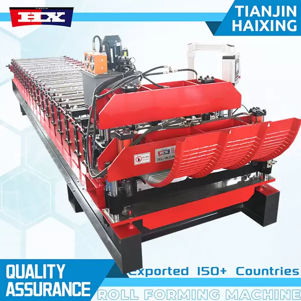 roller curved forming machine
