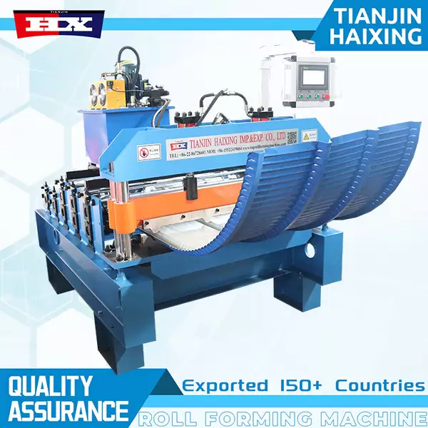 steel criming arching machine