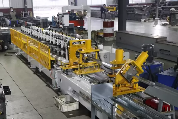 steel stud and track roll forming machines